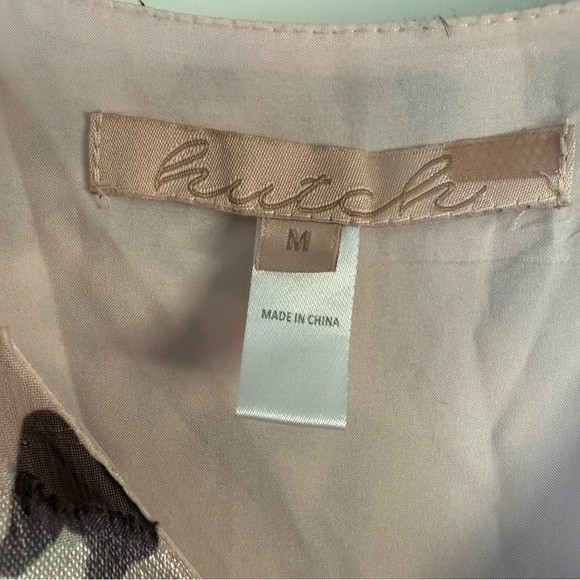 Hutch Elsa wrap leopard ruffled high-Low print Dress Size: M - Picture 4 of 4